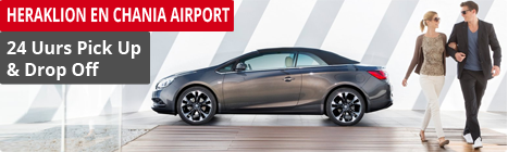 rent a car in Chania and Heraklion airport